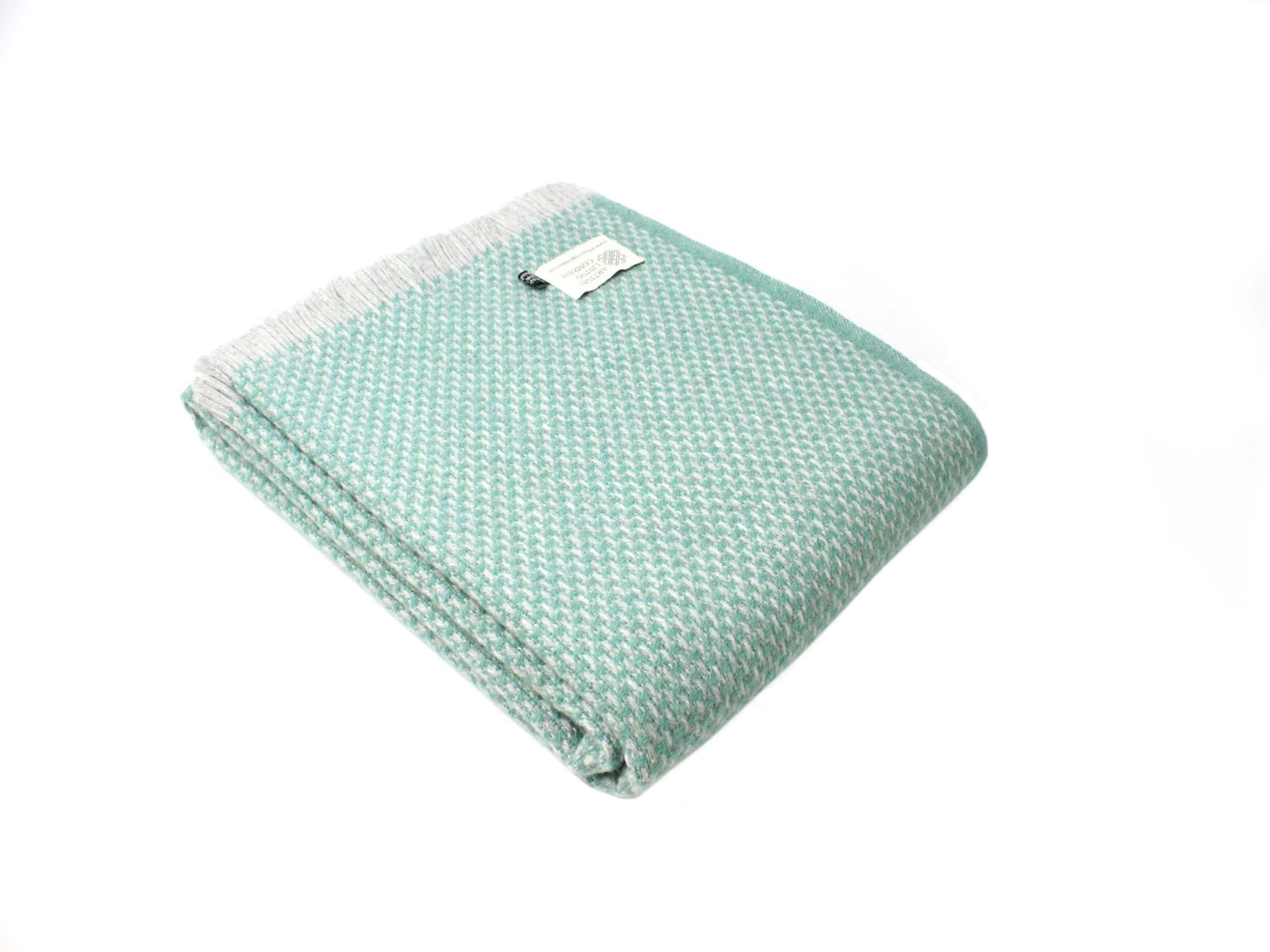 Chunky Weave Pink Pure New Wool Throw