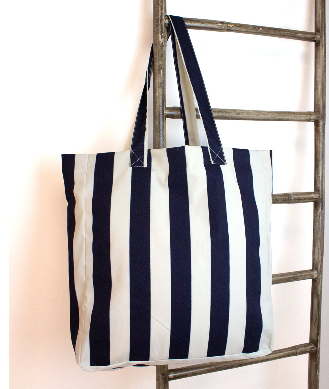 Striped Cotton Bag