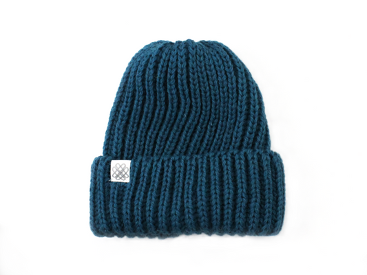 Pure New Wool Winter Beanie Hat