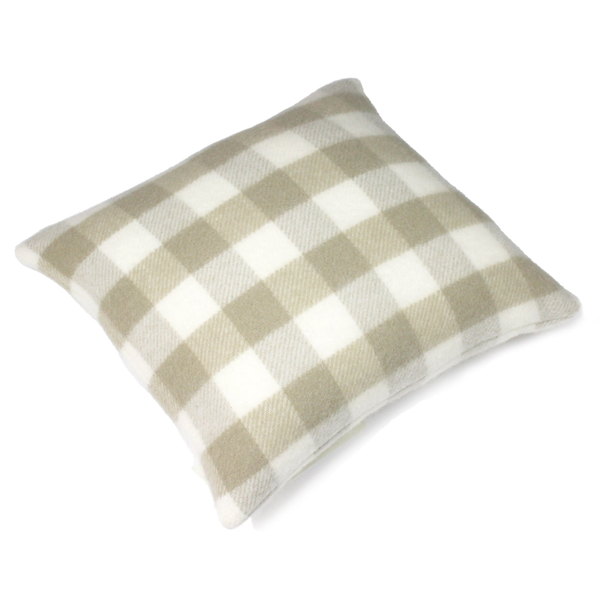 Buffalo Check Pure New Wool Cushion