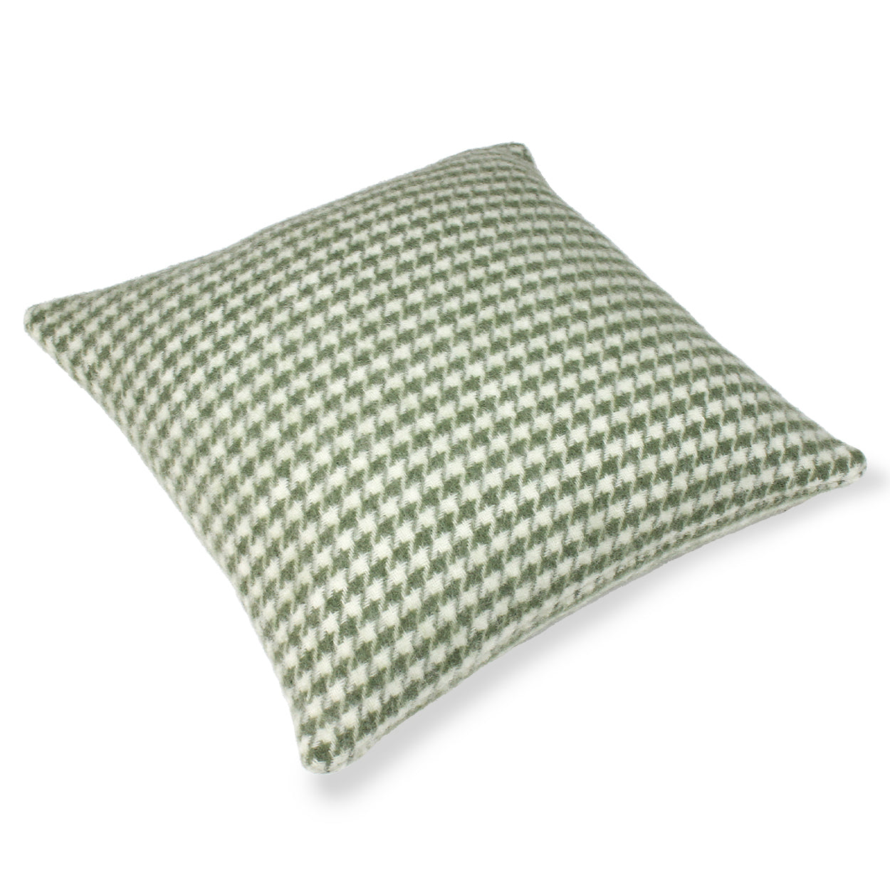 Houndstooth Pure New Wool Cushion